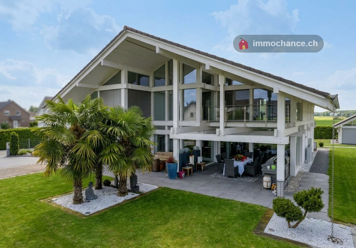 8½-Zimmer-Einfamilienhaus mit grossem Grundstück